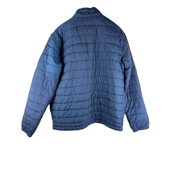 Gorpcore Sporty Utility Outdoors Navy Blue Insulated GAP Puffer Jacket Men's XL - Picture 3 of 11